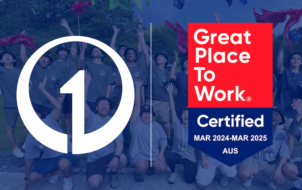 oneZero earns 2024 Great Place To Work Australia Certification™ oneZero