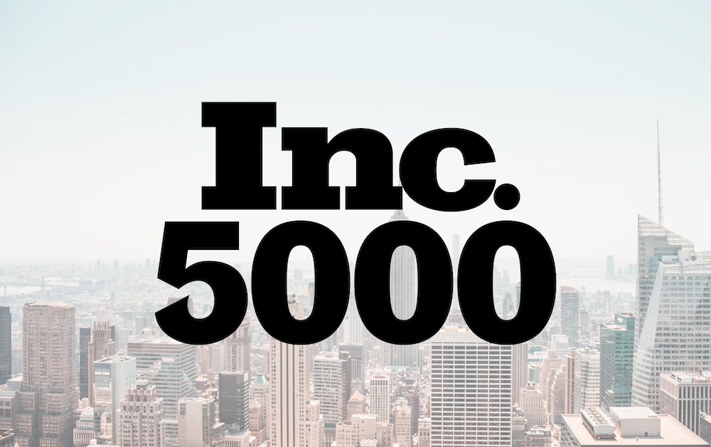 For The Third Consecutive Year Onezero Makes The Inc 5000 Of America